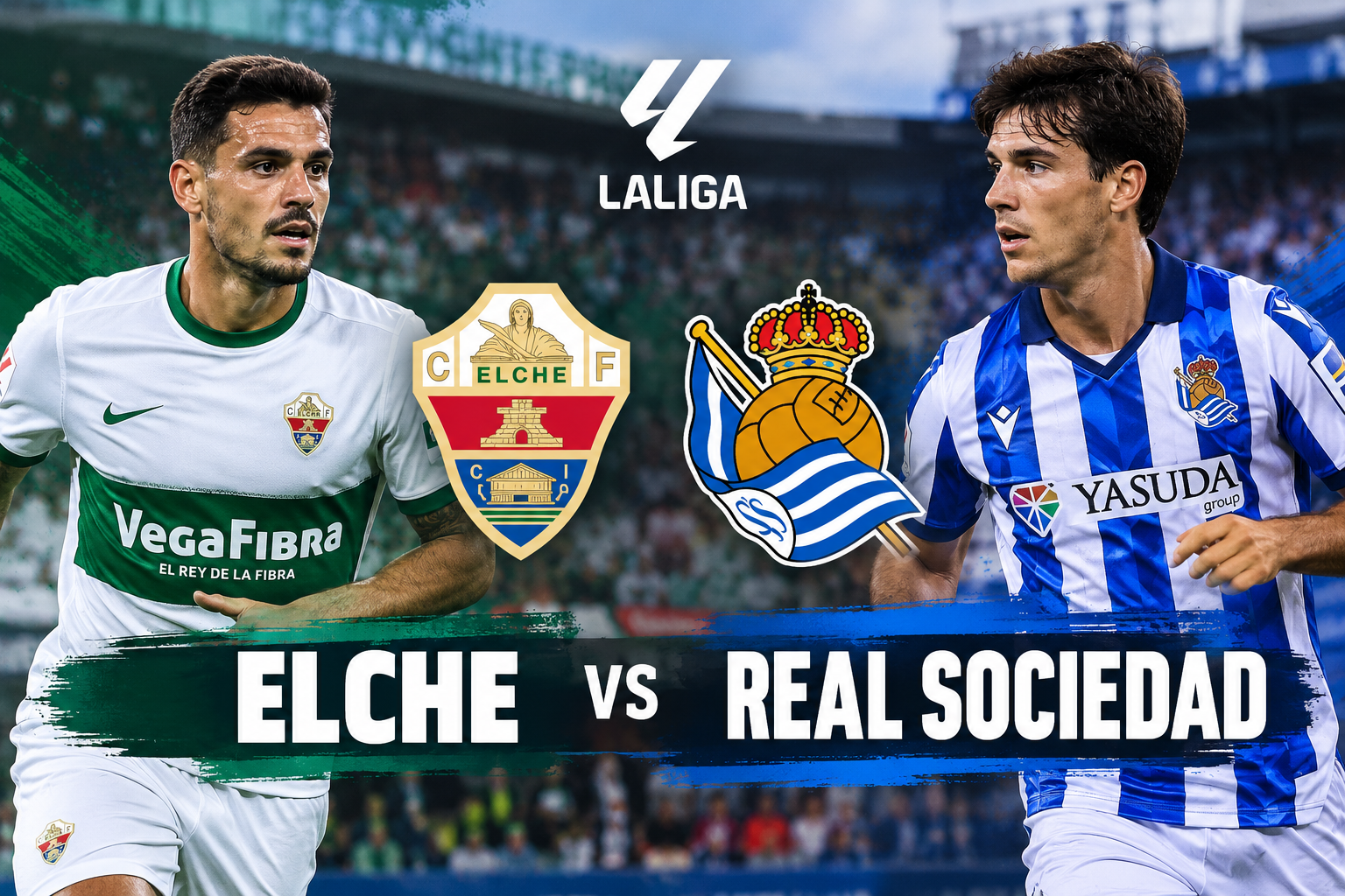 Tigoals Bahas Elche vs Real Sociedad La Liga Dini Hari, Pertarungan Penting di Martínez Valero