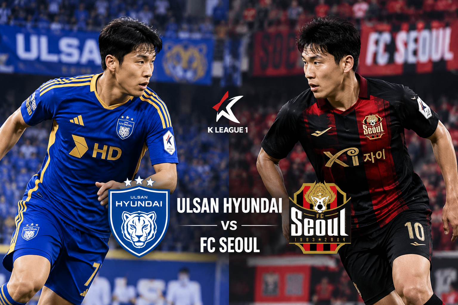 Ulsan Hyundai vs FC Seoul K League 1: Duel Sengit di Papan Atas Liga Korea di Tigoals Sore Ini Pukul 17.30 WIB
