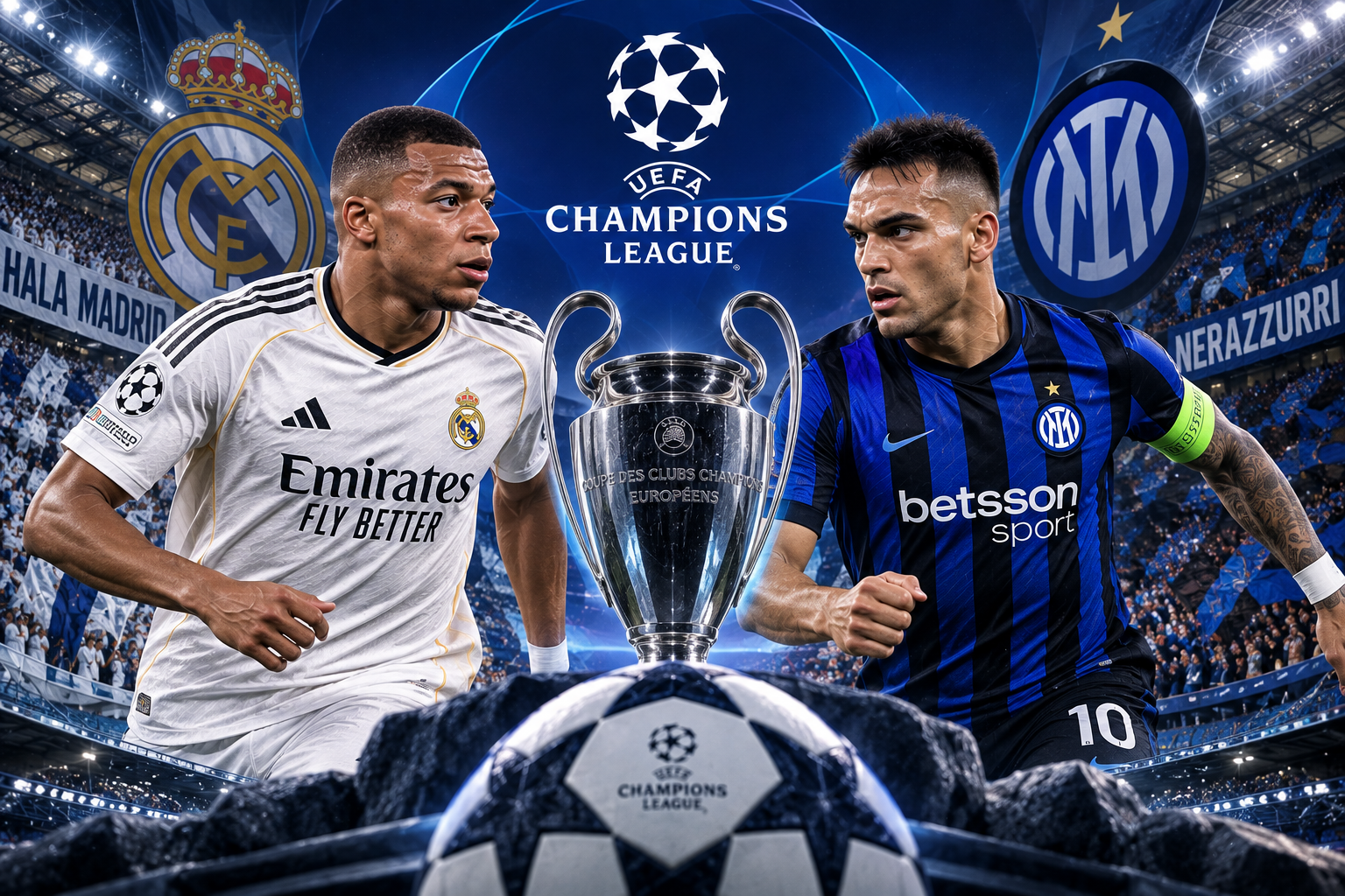 Tigoals: Real Madrid vs Inter Jadi Duel Panas Pembuka Liga Champions UEFA Dini Hari Ini Pukul 02.00 WIB