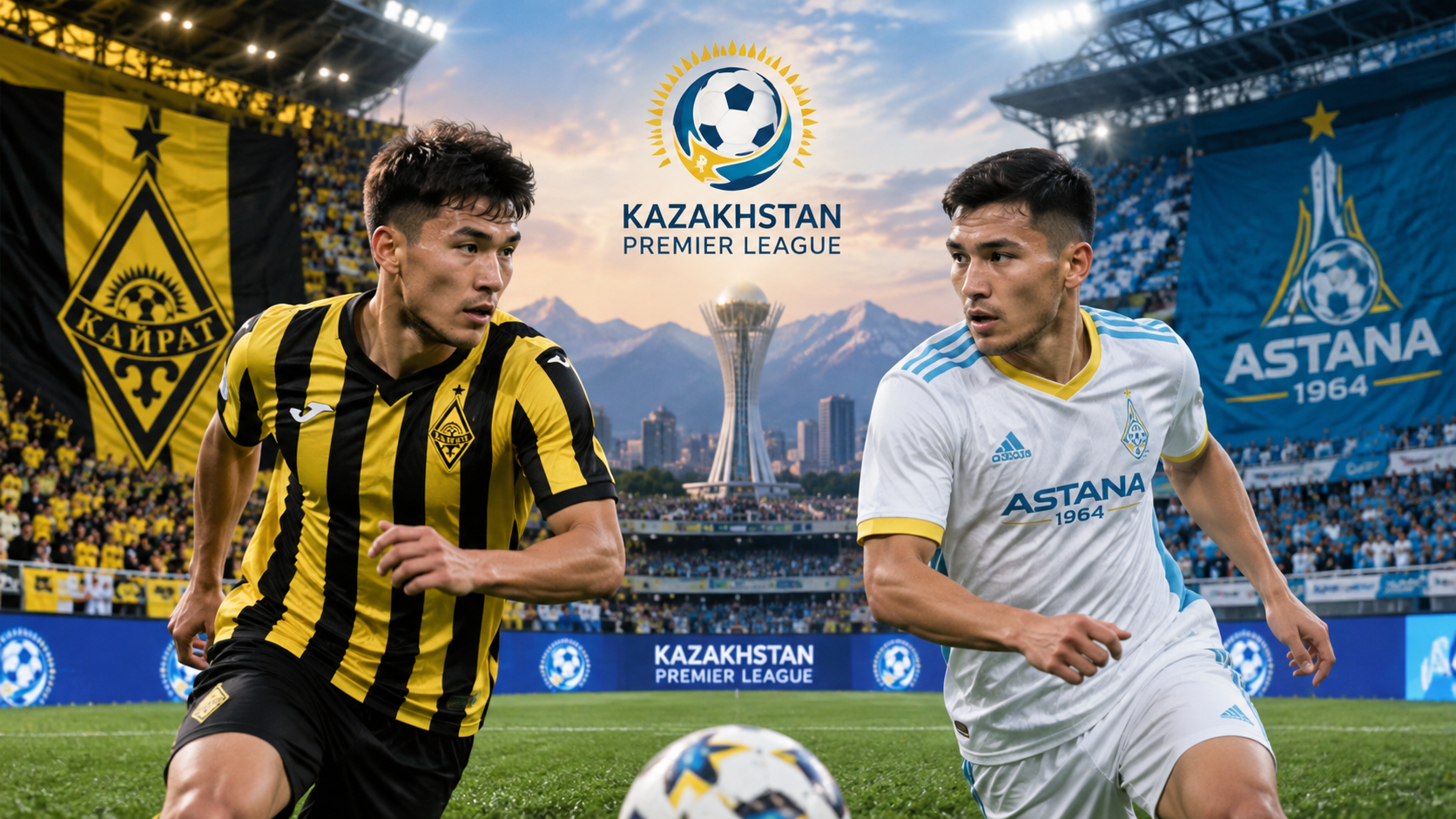 Kairat vs Astana-1964 Kazakhstan Premier League Malam Ini Pukul 21.00 WIB, Tigoals Sajikan Informasi Pertandingan