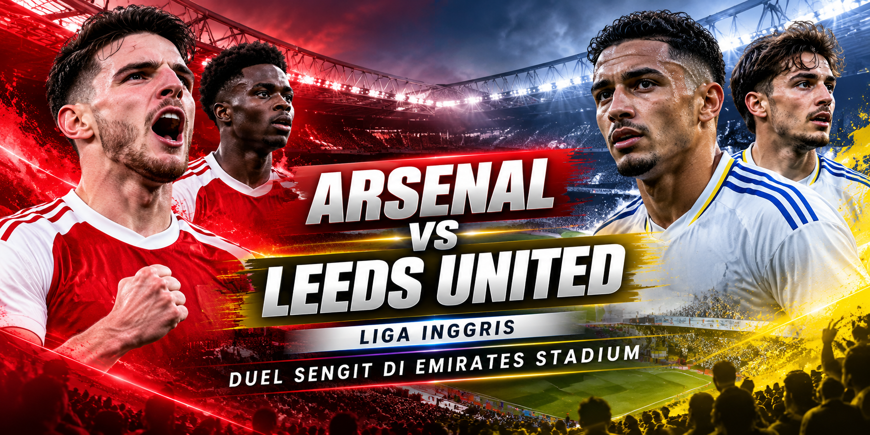 Arsenal vs Leeds United Jadi Ujian Penting di Emirates, Tigoals Bahas Duel Liga Inggris Sore Ini Pukul 18.30 WIB