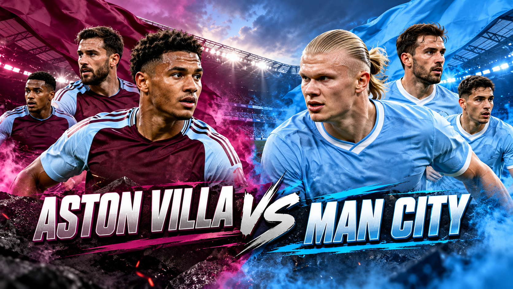 Aston Villa vs Man City Liga Inggris Sore Ini Pukul 18.30 WIB, Tigoals Kupas Duel Panas di Villa Park