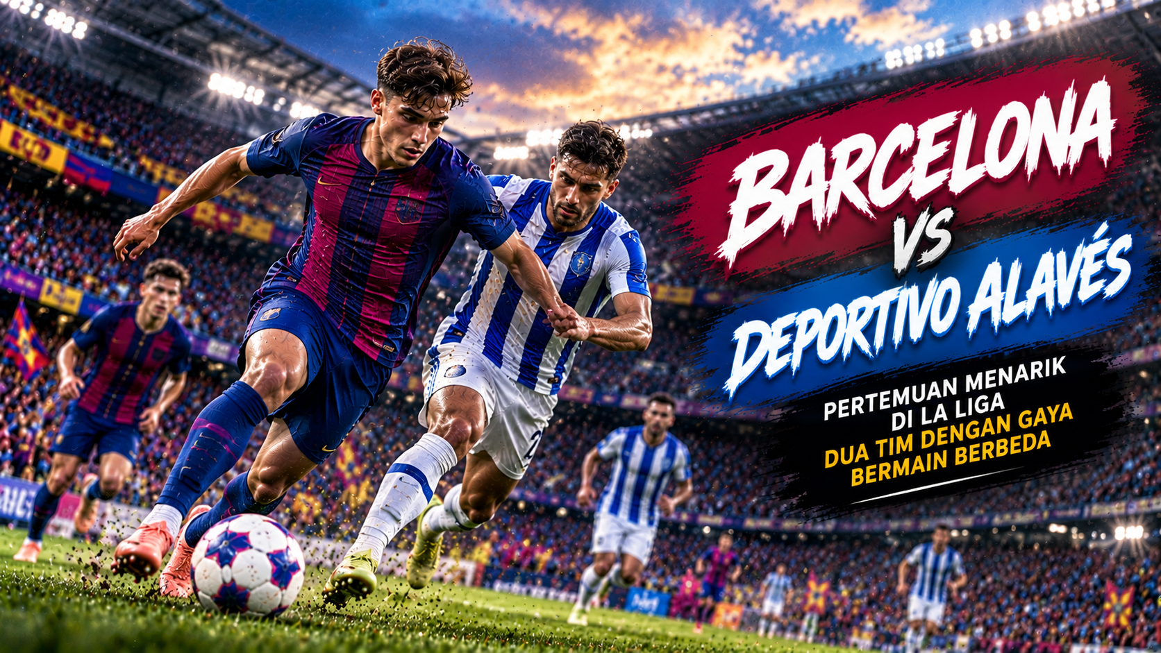 Barcelona Incar Poin Penuh di Camp Nou, Tigoals Pantau Tantangan Alavés pada Pekan ke-11 La Liga