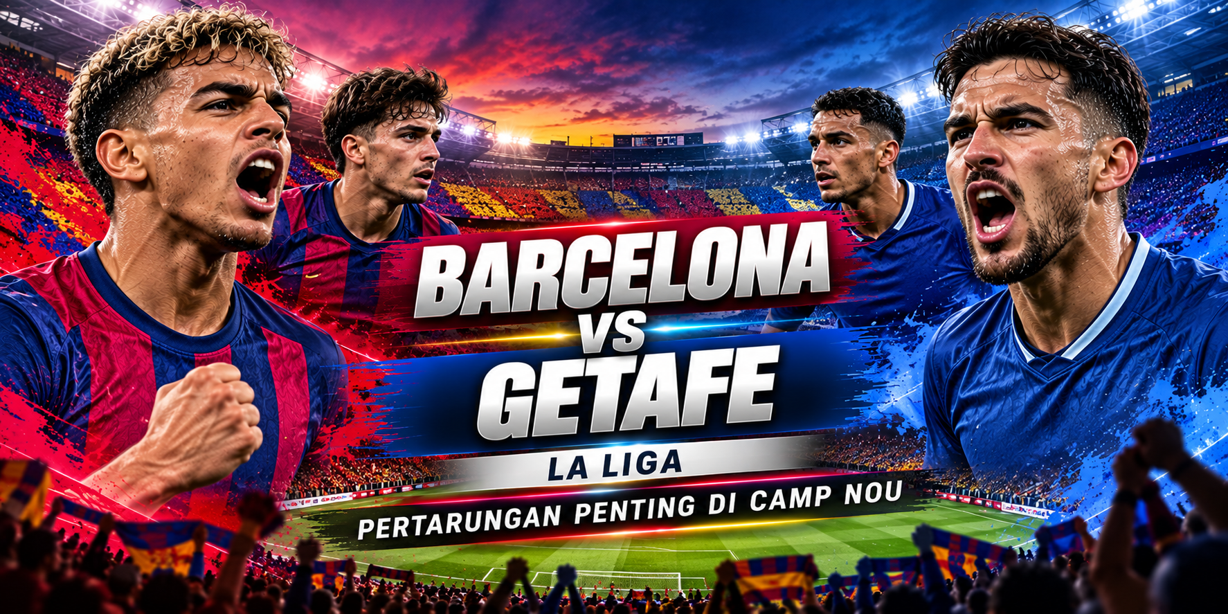 Barcelona Incar Tiga Poin demi Menjaga Takhta La Liga, Tigoals Ulas Tantangan Getafe Malam Ini Pukul 23.30 WIB