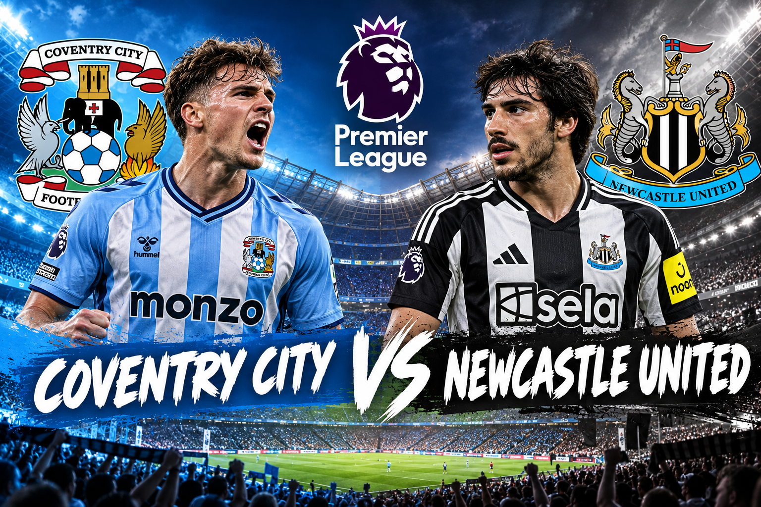 Coventry City vs Newcastle United Dini Hari Ini Pukul 02.00 WIB, Tigoals Kupas Persaingan Sengit Premier League