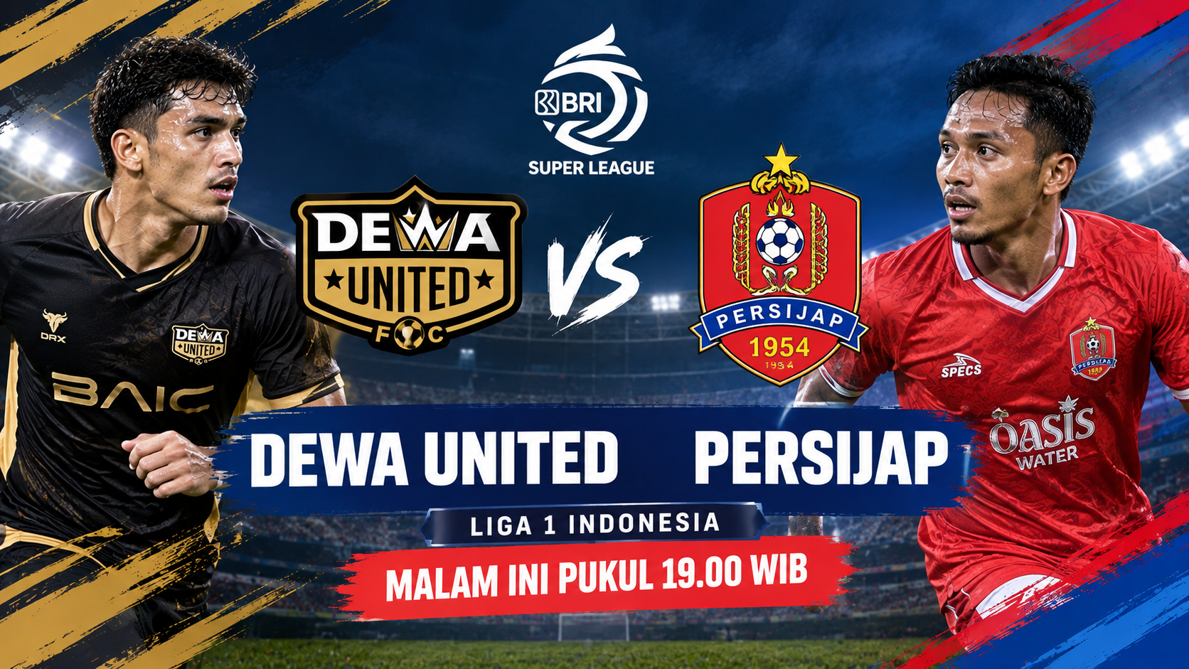 Dewa United vs Persijap Malam Ini Pukul 19.00 WIB, Tigoals Bahas Misi Tuan Rumah Pertahankan Posisi Papan Atas