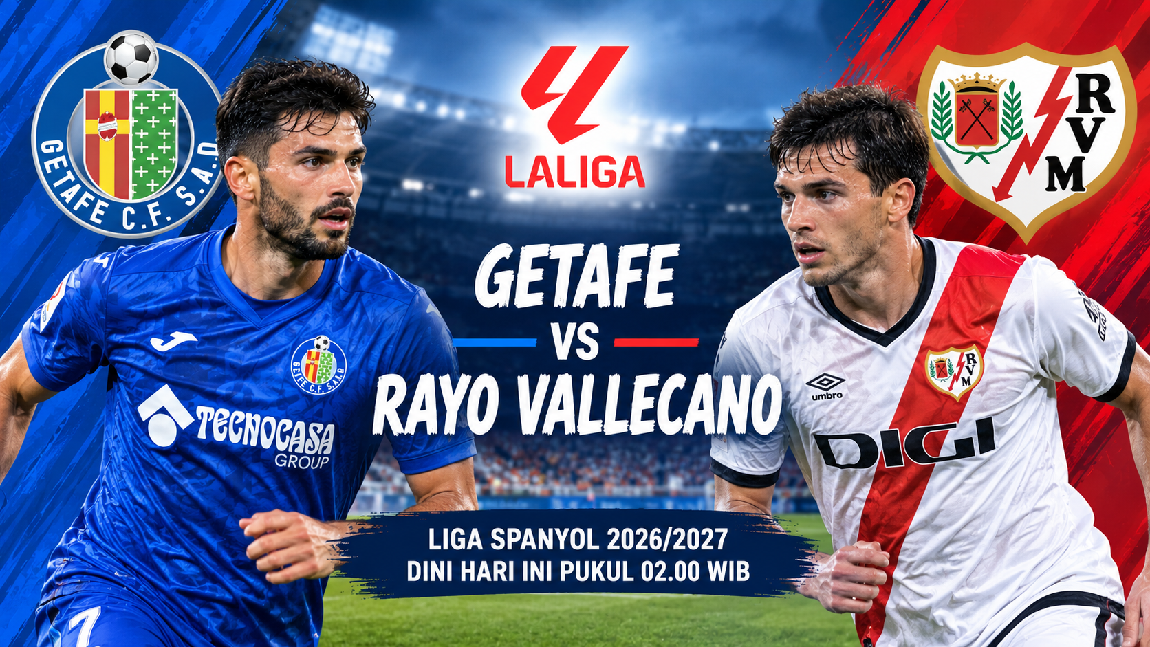 Getafe vs Rayo Vallecano Dini Hari Ini Pukul 02.00 WIB, Tigoals Angkat Persaingan Sengit La Liga Pekan Kesembilan