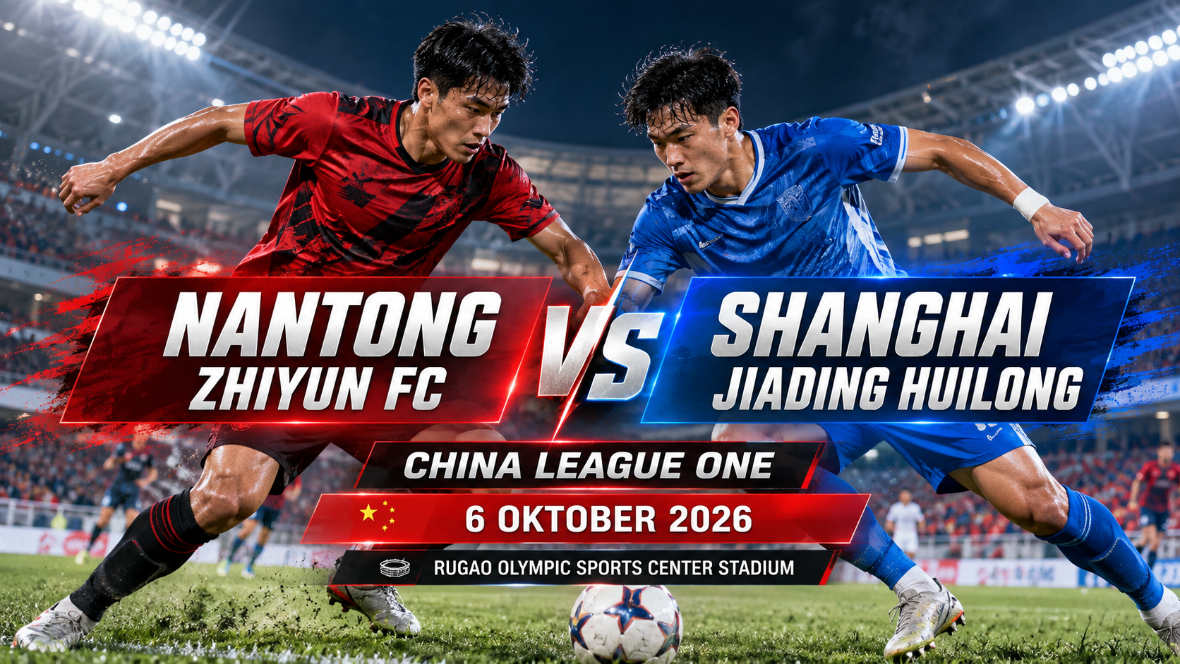 Nantong Zhiyun FC vs Shanghai Jiading Huilong Sore Ini Pukul 18.30 WIB, Tigoals Bahas Persaingan China League One