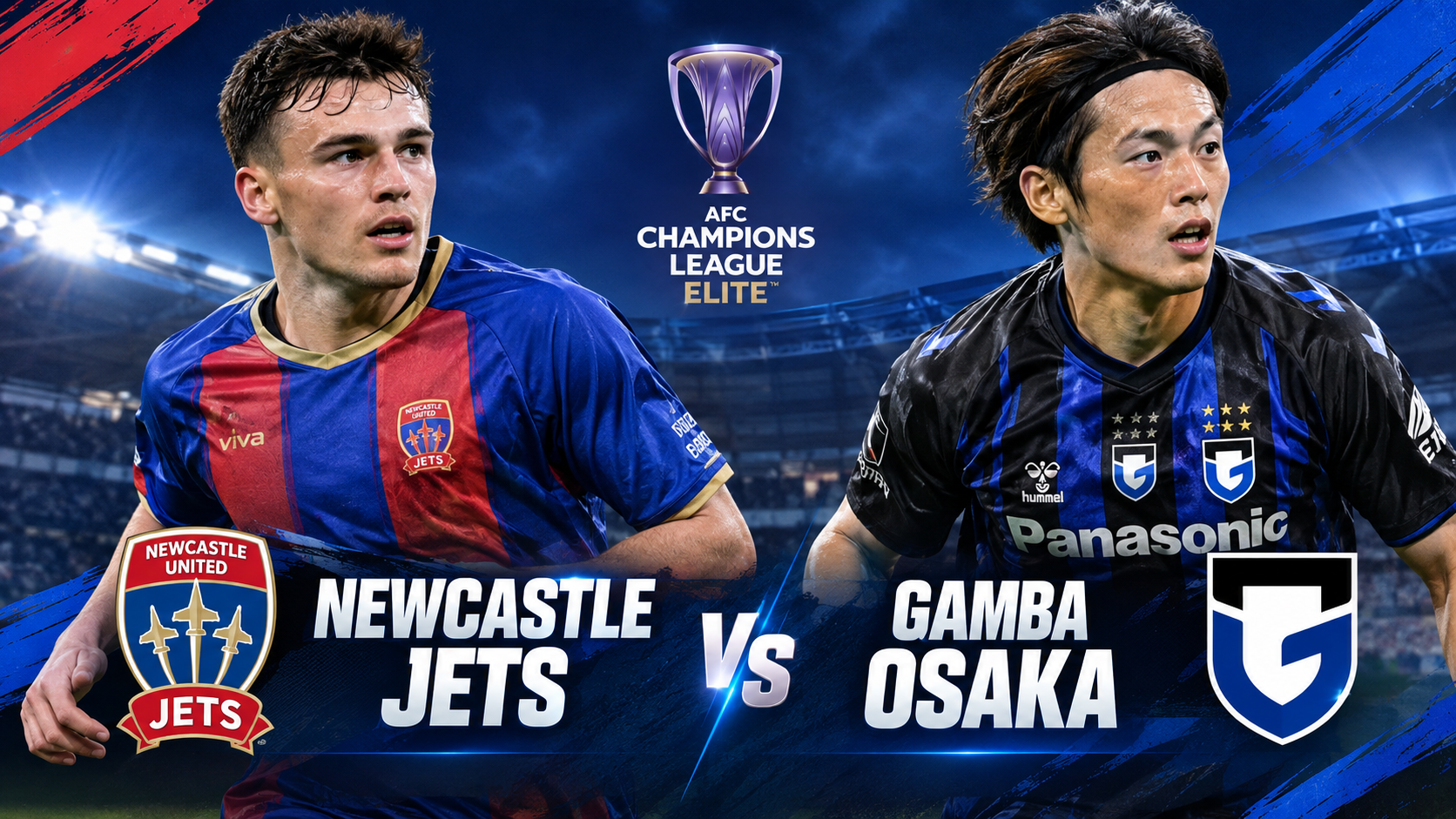 Tigoals: Newcastle Jets Tantang Gamba Osaka di AFC Champions League Elite, Misi Bangkit Dimulai Sore Ini Pukul 14.45 WIB