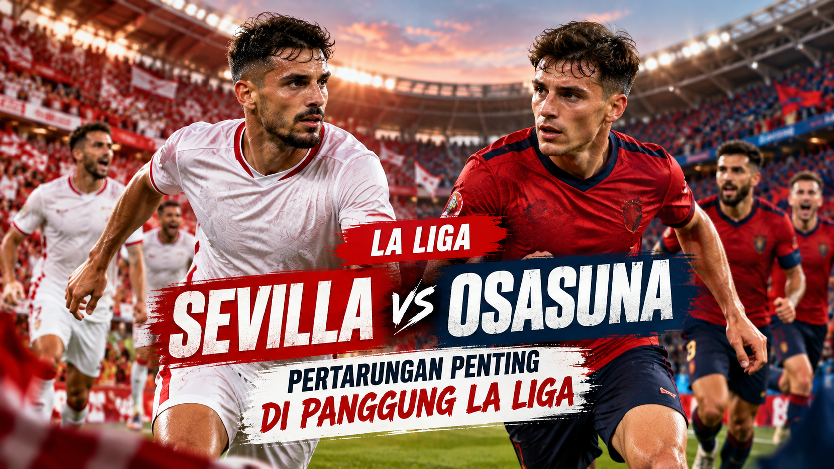 Sevilla vs Osasuna Dini Hari Ini Pukul 03.00 WIB, Tigoals Catat Duel Menarik La Liga