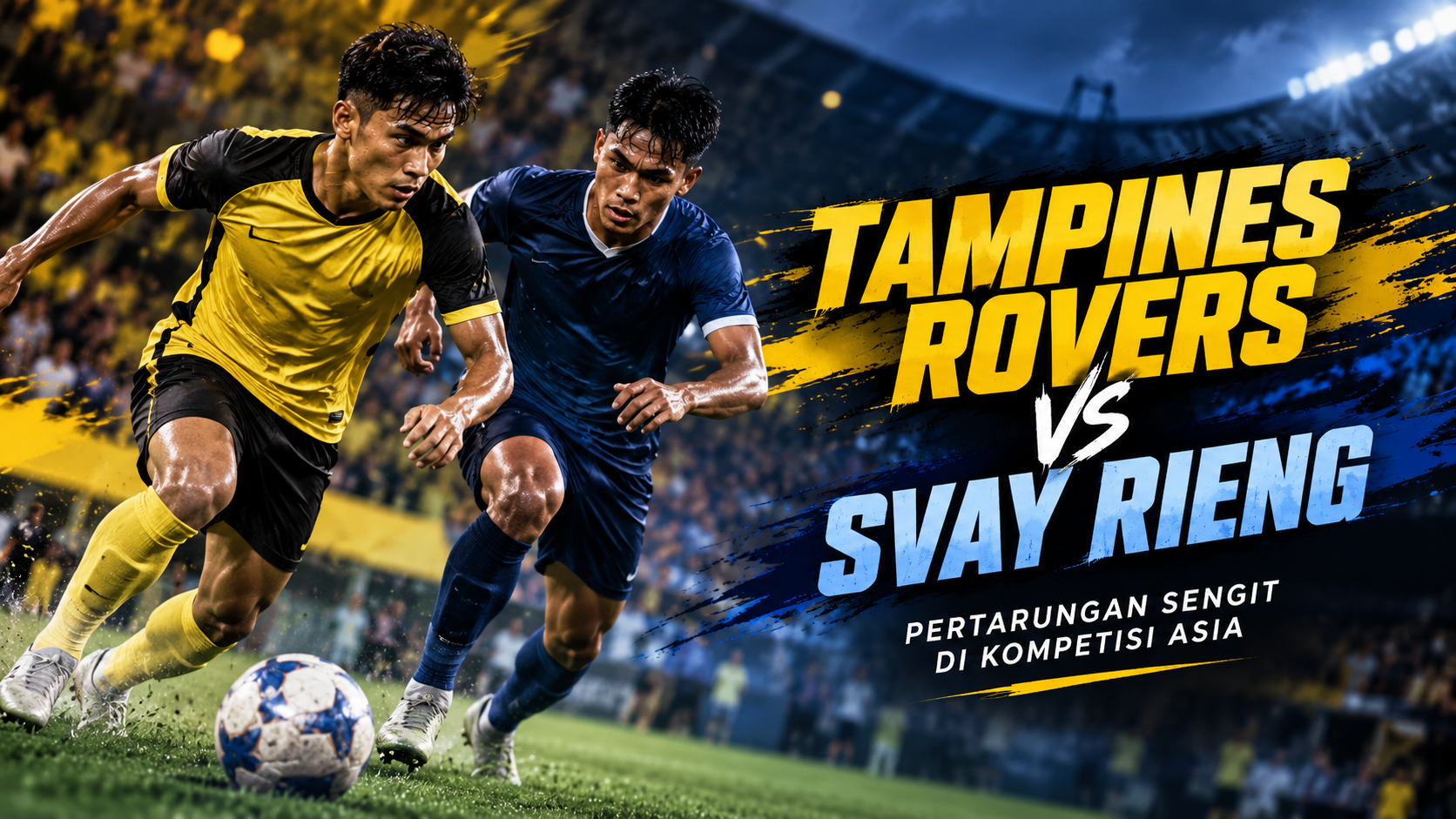 Tampines Rovers vs Svay Rieng di ACL Two Sore Ini Pukul 17.00 WIB, Tigoals Ikuti Persaingan Grup G