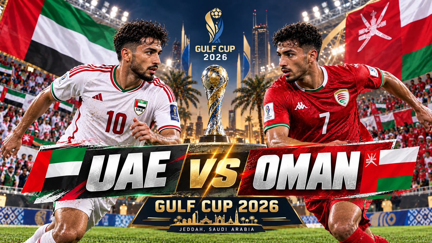 Uni Emirat Arab vs Oman Gulf Cup 2026 Dini Hari Pukul 01.30 WIB, Tigoals Ikuti Semifinal