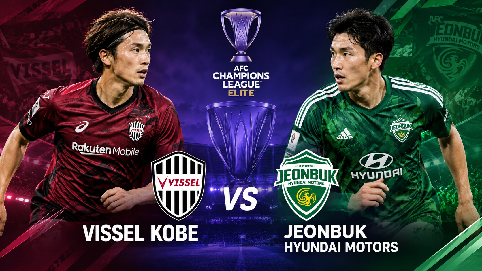 Vissel Kobe vs Jeonbuk Hyundai Motors Jadi Ujian Penting di AFC Champions League Elite 2026/2027, Tigoals Bahas Persaingan Wakil Jepang dan Korea Selatan